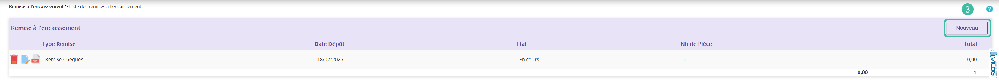 Procédure de remise à l encaissement Tutoriel logiciel immobilier pour syndics et administrateurs de biens
