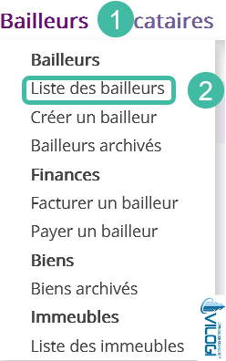 Gestion mode d envoi pour un bailleur Tutoriel logiciel immobilier pour syndics et administrateurs de biens