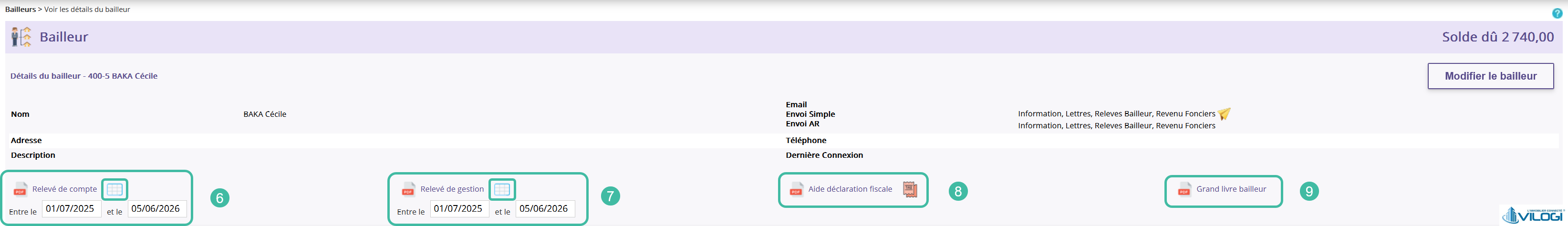 Gestion et suivi des documents du bailleur Tutoriel logiciel immobilier pour syndics et administrateurs de biens