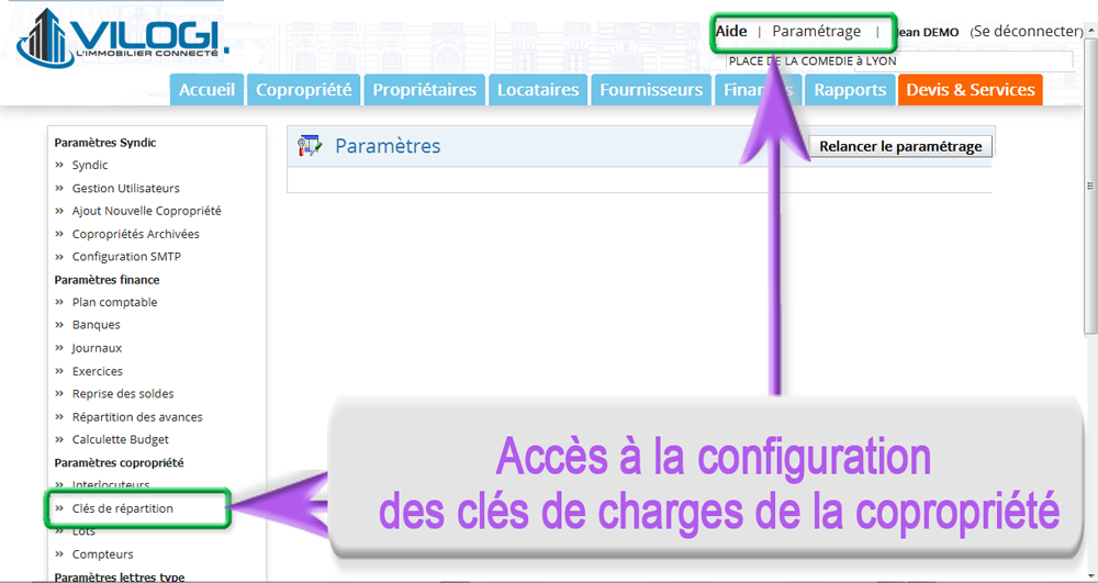 Préparer les documents pour affecter les lots aux clés de charges de la copropriété Tutoriel logiciel immobilier pour syndics et administrateurs de biens