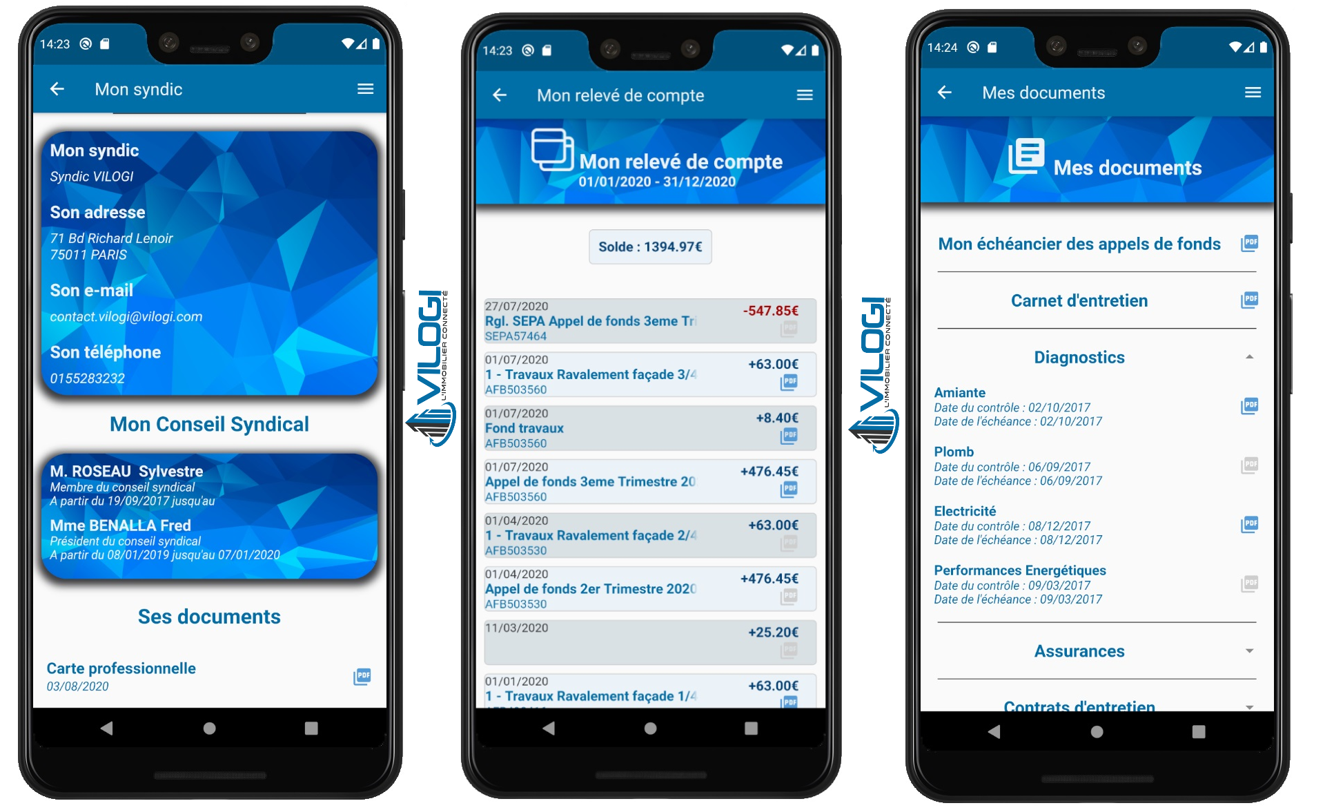 Application mobile pour les copropriétaires Application mobile pour les copropriétaires