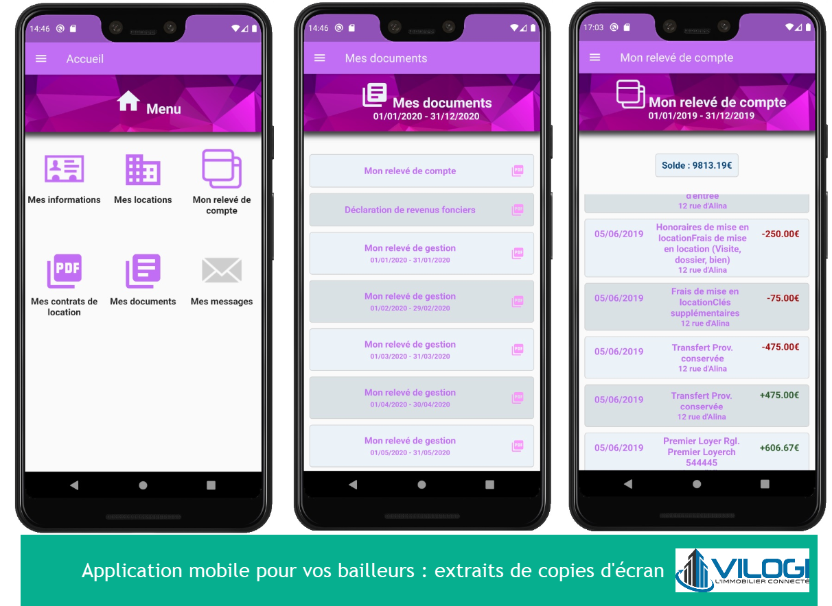 L L’application mobile pour vos copropriétaires bailleurs